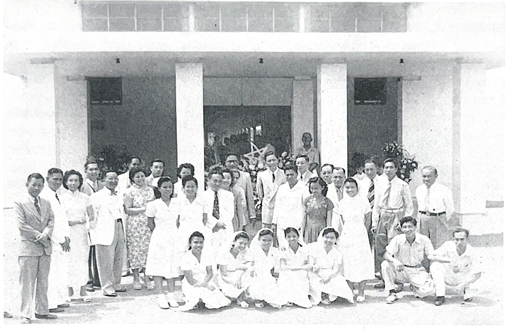 Tiong Hoa Ie Wan Hospital Opening, with 50 beds.